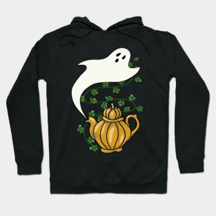 Pumpkin Teapot and Ghost Hoodie